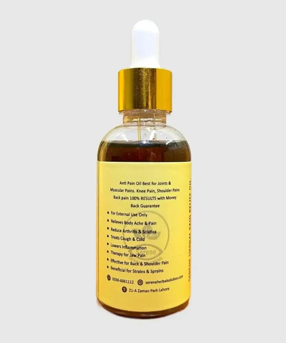 Pain Relief Oil - Made with 8+ Essential Oils and herbs , 50ml